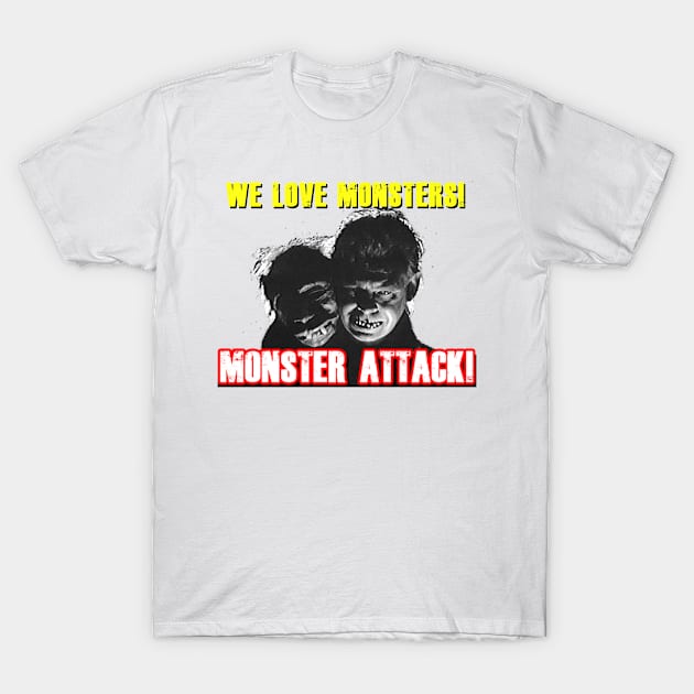 Manster T-Shirt by Monster Attack